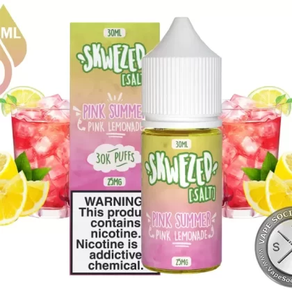 Pink Lemonade SKWEZED SALT 30ml