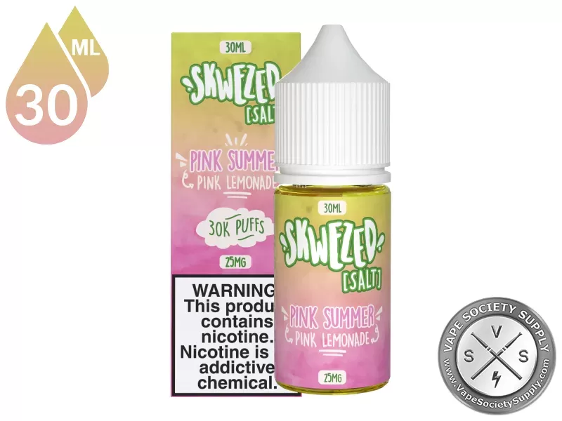 Pink Lemonade SKWEZED SALT 30ml - Image 3