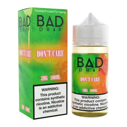 Bad Drip Don’t Care eJuice - Vape Product; Vape Product, Vape Product (4E013B)