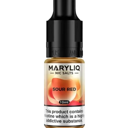 Lost Mary Maryliq Sour Red Nic Salt Vape Juice - Strength 10mg
