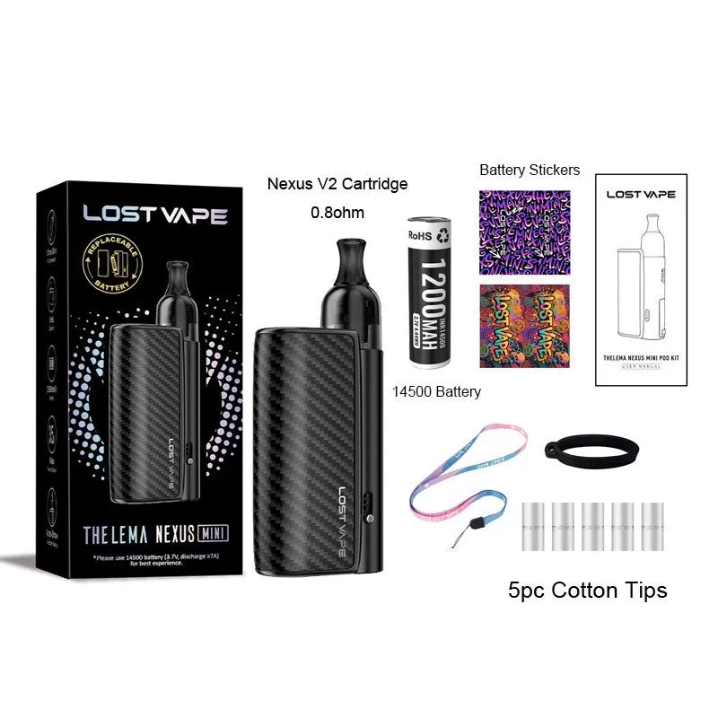 Lost Vape Thelema Nexus Mini Pod Kit 1200mAh - Dark Brown - Image 3