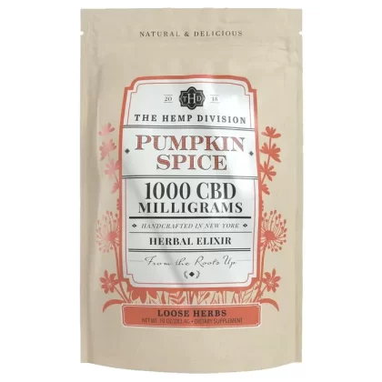 The Hemp Division Pumpkin Spice – 1,000 CBD MG (Loose, 10 oz. Bag)