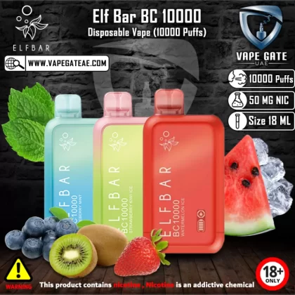 Elf Bar BC 10000 Puffs Disposable Pod Device - 50 mg / Mint