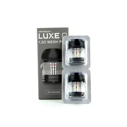 Vaporesso Luxe Q Pods 2-Pack - 0.8ohm, 1.2ohm (E6C4AE)