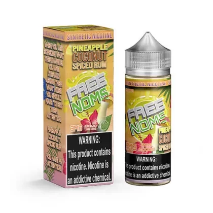 Nomenon Free Pineapple Coconut Spiced Rum eJuice - 120mL 6mg, 120mL 3mg