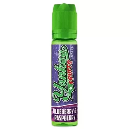 BLUEBERRY & RASPBERRY E LIQUID BY YANKEE JUICE CO – FRUITS 50ML 70VG