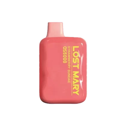 Strawberry Sundae Lost Mary OS5000 - Customer Group#Consumer~Nicotine#40mg~Size#Single>10 Pack