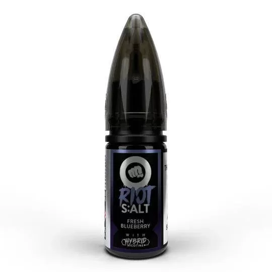 Fresh Blueberry Hybrid Nic Salt By Riot Squad - 10mg