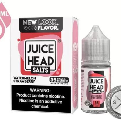 Watermelon Strawberry Juice Head Salts 30ml - Vape Product, Vape Product