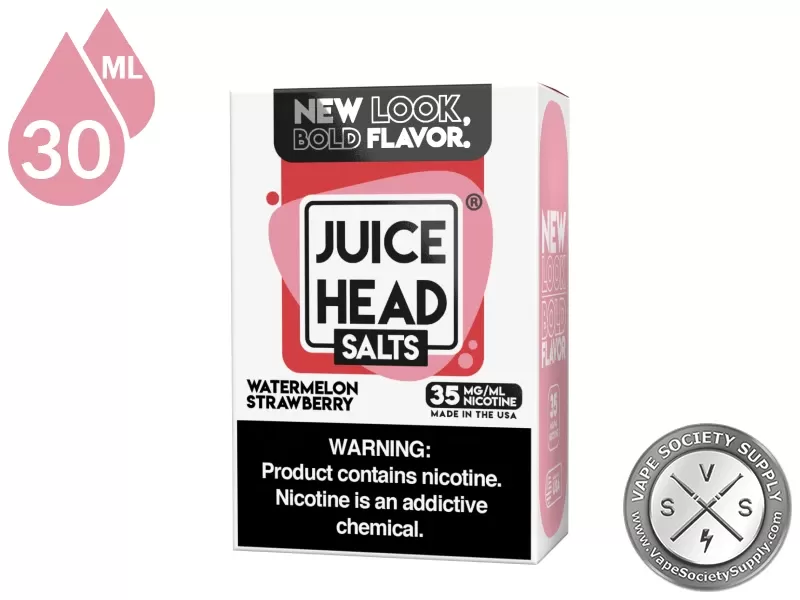 Watermelon Strawberry Juice Head Salts 30ml - Vape Product, Vape Product - Image 3