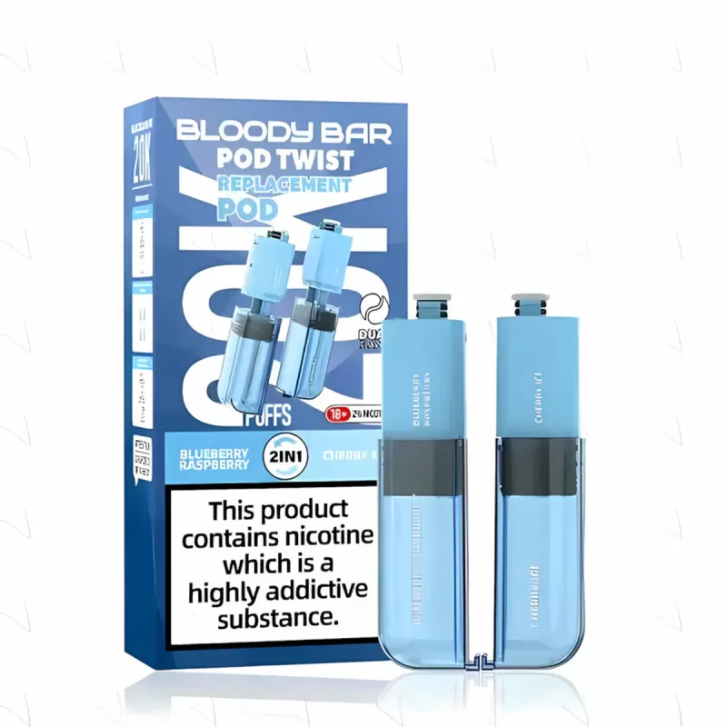Bloody Bar Pod Twist 20K Prefilled Pods - Lemon Lime/ Pineapple Ice - Image 3