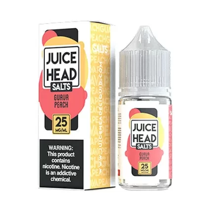 Guava Peach by Juice Head Salts 30ml - Vape Product, Vape Product