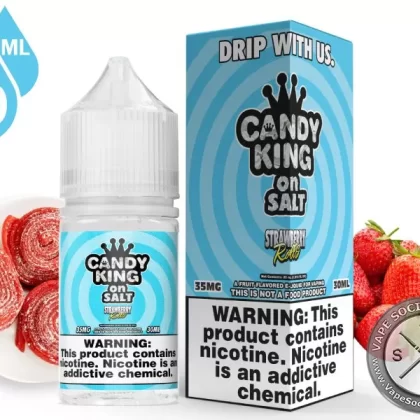 Strawberry Rolls Candy King On Salt 30ml