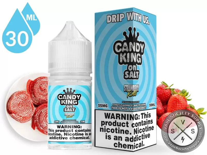 Strawberry Rolls Candy King On Salt 30ml