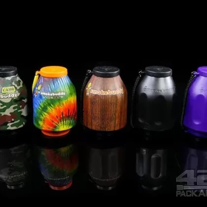 Smokebuddy Original Personal Air Filter - Color Options#Black>Wood>Purple>Tie Dye>Camouflage>Blue>Glow in the Dark>Green>Lime Green>Red