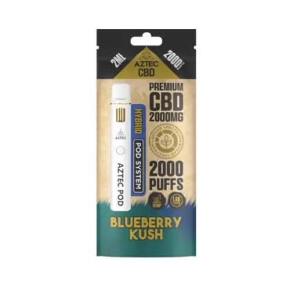 Aztec CBD 2000mg Starter Prefilled Pod Kit