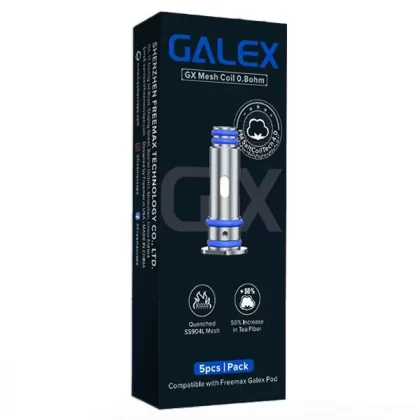 FreeMax GX Replacement Coils - Type#0.8 Ohm Mesh>1.0 Ohm Mesh