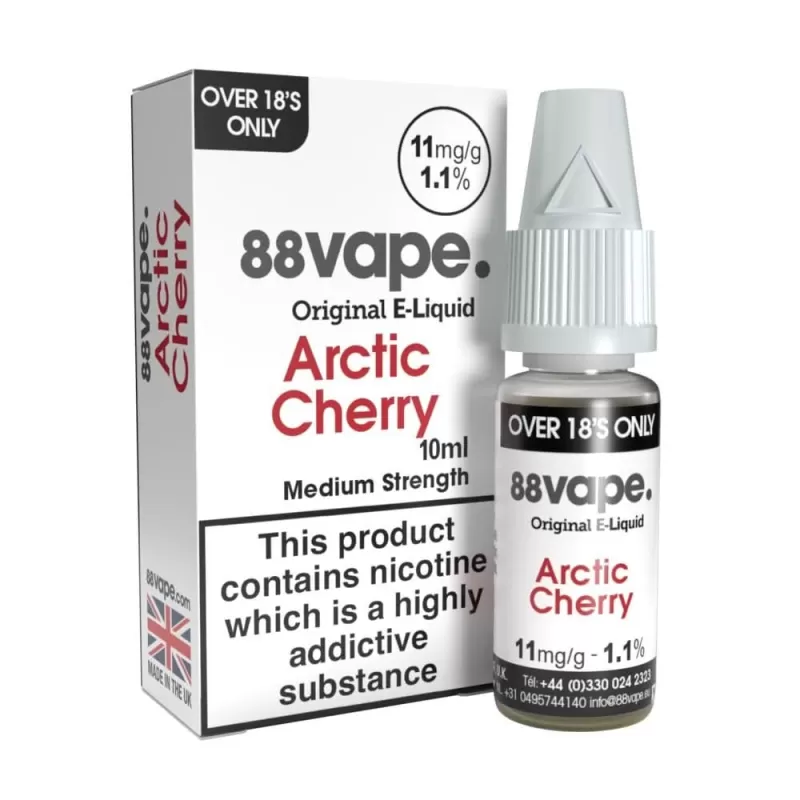 Arctic Cherry Liquid E-Liquid by 88vape (10ml)