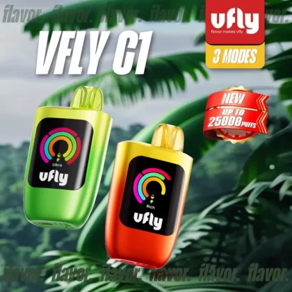 VFLY C1 25K Powered by SKE Disposable Device – 25,000 Puffs - Minn Sour Apple Ice