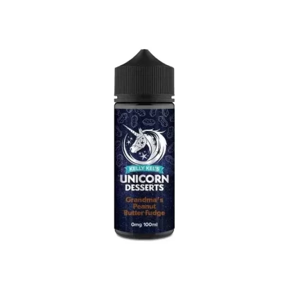 Unicorn Desserts Grandmas Peanut Butter Fudge Shortfill