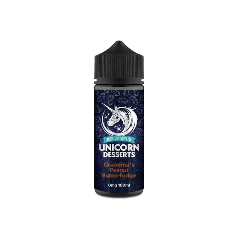 Unicorn Desserts Grandmas Peanut Butter Fudge Shortfill