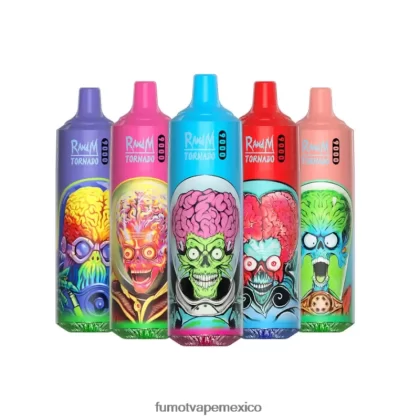 Fumot Tornado Pluma vaporizador desechable 9000 – 18 ml (1 pieza) hielo exuberante H0XPTX10 Fumot Vape Flavors - Fumotvapemexico