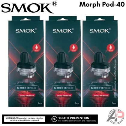 Smok Morph Pod-40 Replacement Pods 3 Pack