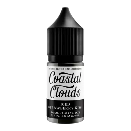 Strawberry Kiwi Iced Coastal Clouds Salt Nic - Customer Group#Consumer~Nicotine#35mg>50mg~Size#Single