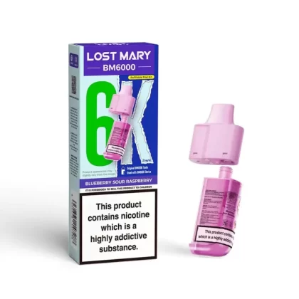 Lost Mary BM6000 Prefilled Pods - Cherry Berry (New)