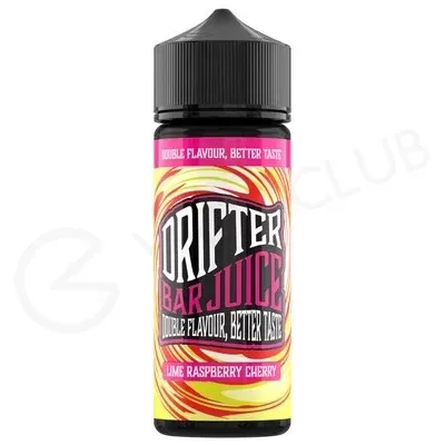 Lime Raspberry Cherry Shortfill E-Liquid by Drifter Bar Juice 100ml - Ecigpremium