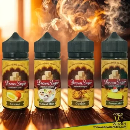 BROWN SUGAR 3MG Nicotine 100ML E-Liquid - Vapewizarddxb