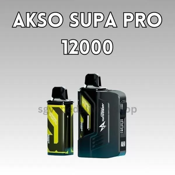 Akso Supa Pro 12000 Puffs - Triple Mango (Cartridge)