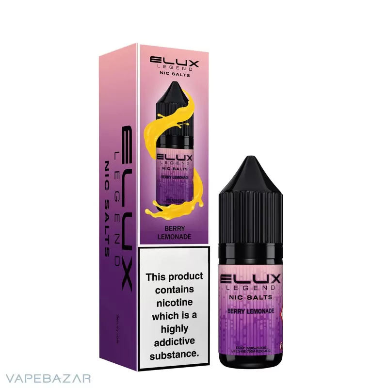 ELUX Legend Nic Salts – Berry Lemonade - Vapebazar - Image 3
