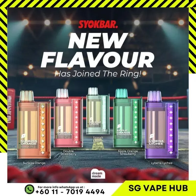 SYOKBAR 15,000 Puffs - Double Mango - Image 2