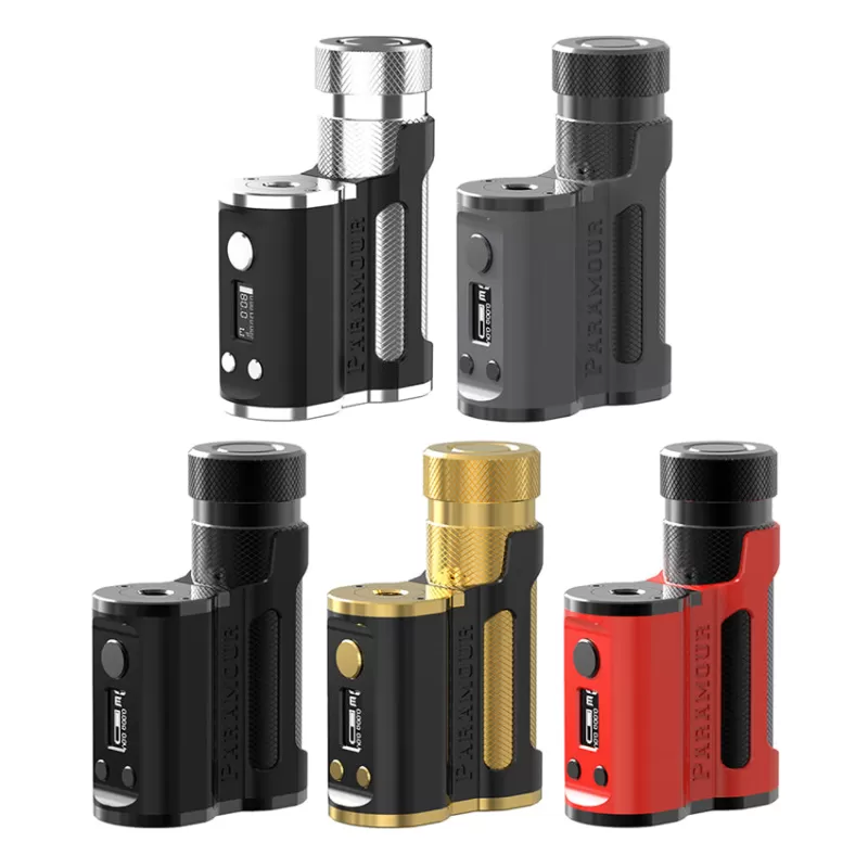 MECHLYFE Paramour SBS 80W Box MOD - Grey Black - Image 3