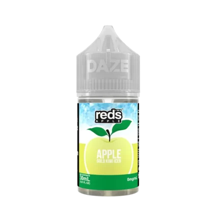 Reds Salt Series Apple Golden Kiwi Iced eJuice - Vape Product; Vape Product, Vape Product; 7 Daze