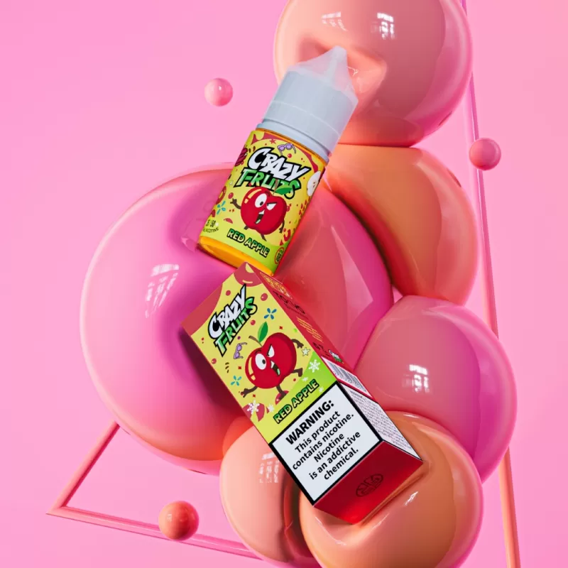 Tokyo Red Apple Crazy Fruits – 30ml - Vapebazaar Pk