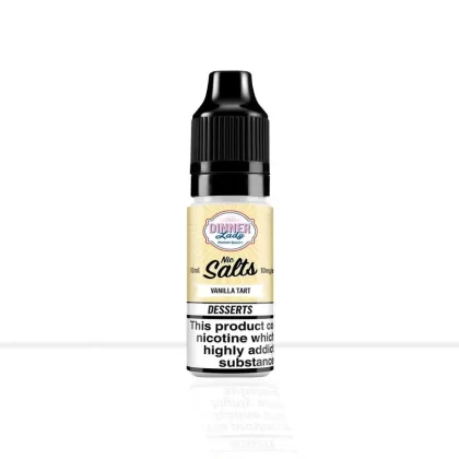 Vanilla Tart Nic Salt E-Liquid Dinner Lady
