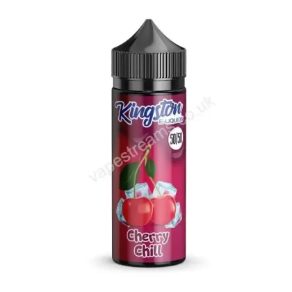 Cherry Chill E-Liquid Shortfill by Kingston 50/50 - Vapestreams Co