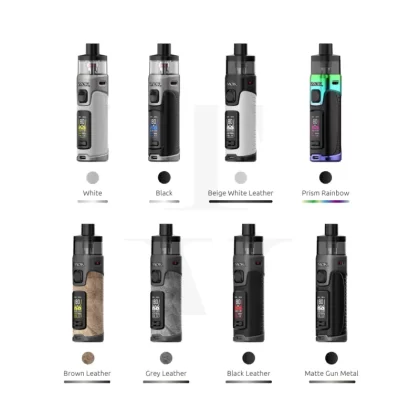 SMOK RPM 5 Pro 80W Pod System - Beige White Leather, Black