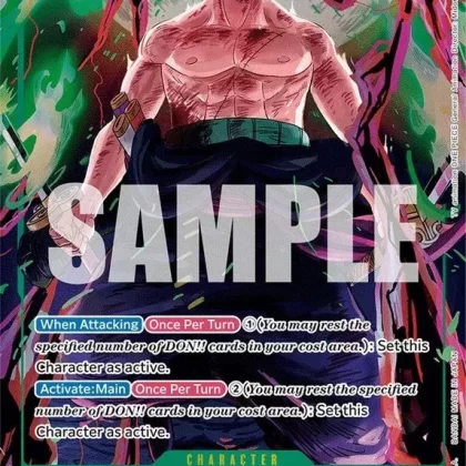 Roronoa Zoro (Alternate Art) (OP06-118) (OP06)