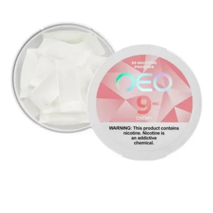 OEO Cherry Nicotine Pouches - Strength#6mg>9mg~Size#20-count (1C2B37)