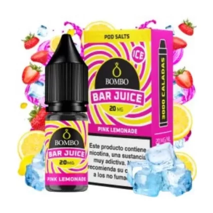 Pink Lemonade Ice 10ml (Sales de nicotina) (Bar Juice by Bombo)
