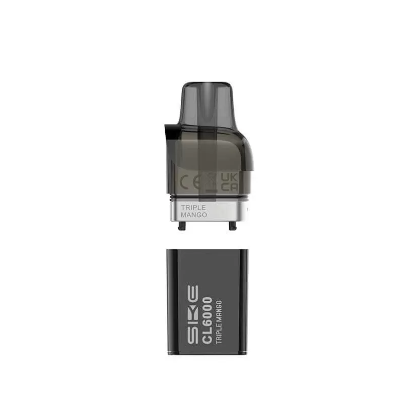 SKE Crystal CL6000 Triple Mango Prefilled Vape Pod – 20mg