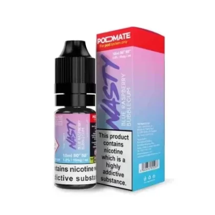 Nasty Pod Mate 10ml Nic Salts – Blueberry Raspberry Bubblegum