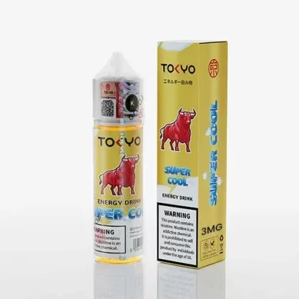 TOKYO SUPER COOL ENERGY DRINK ICE FREE BASE 60ML