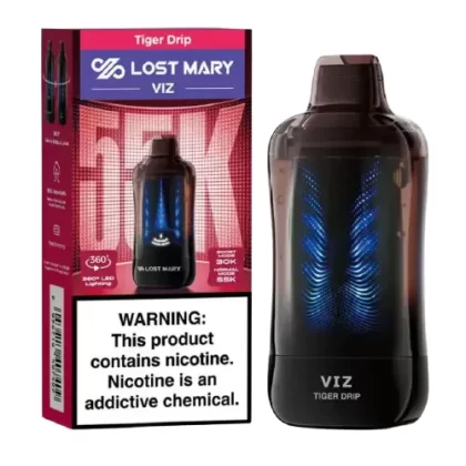 Tiger Drip Disposable Vape (55000 Puffs) by Lost Mary VIZ 55K