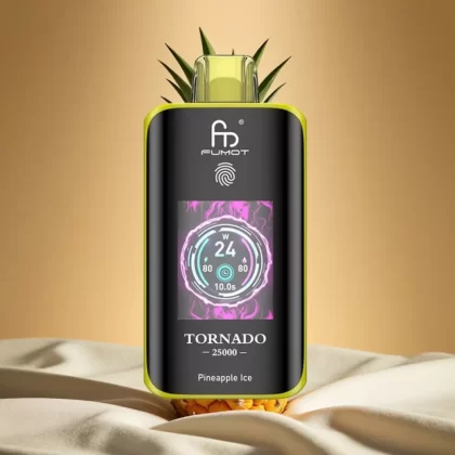 Fumot Tornado 25000 Puffs HD Screen 700mAh Pineapple Ice Disposable Vape