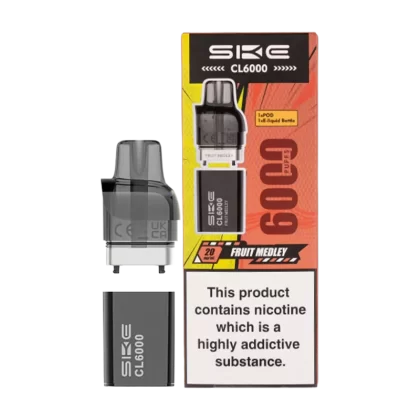 Fruit Medley SKE Crystal CL6000 Pods - Ecigwizard
