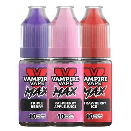Vampire Vape VV MAX 10ml Nic Salt 10mg - Sweet Sour Cherry